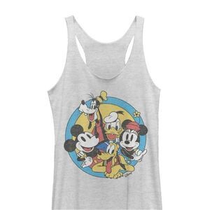 Disney Mickey And Friends Retro Group Shot Tank Top Size L